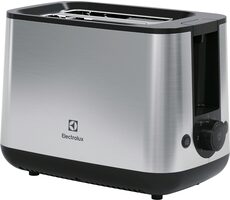Electrolux E3T1-3ST silber / Toaster / 800 W / 2 Schlitze / 7 Bräunungsgrade 