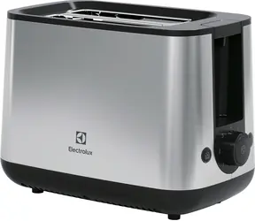 Electrolux E3T1-3ST silber / Toaster / 800 W / 2 Schlitze / 7 Bräunungsgrade 