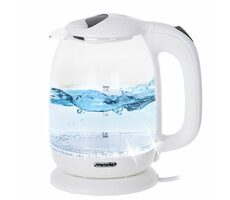 Mesko MS 1302 weiß / Instant-Glaskessel / 1850 W / 1,7 L
