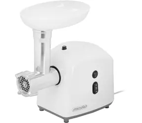 Mesko MS 4805 weiß / Fleischwolf / 1500 W / 3 Aufsätze