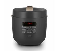 Lauben Electric Pressure Cooker 5000AT schwarz / Elektrischer Schnellkochtopf / 900W / 5L / 9 Programme / Sonderangebot