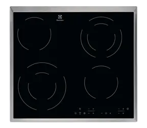 Electrolux EHF6342XOK schwarz / Induktionskochfeld / 4 Platten 