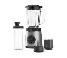 Electrolux E6VB1-8ST silber / Tischmixer / 1400 W / 2 Rührschüsseln / Eiscrusher + Turbo 
