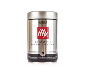 Illy Espresso Dark 250 g / Kaffeebohnen / 100 % Arabica / Dose