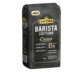 Jacobs Barista Editions Crema 1 kg / Kaffeebohnen / 60 % Arabica & 40 % Rubusta