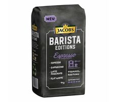 Jacobs Barista Editions Espresso 1 kg / Kaffeebohnen / 50 % Arabica & 50 % Rubusta