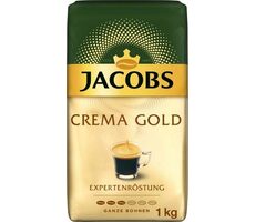 Jacobs Crema 1 kg / Kaffeebohnen / 60 % Arabica & 40 % Rubusta