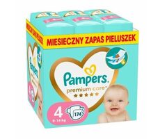 Pampers Premium Care 9-14kg (174 Stück) / Windeln / Größe 4 (9-14 kg)