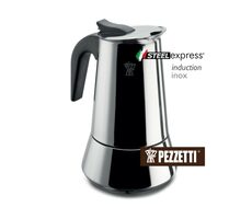 Pezzetti SteelExpress Moka-Wasserkocher für 6 Tassen / 300 ml