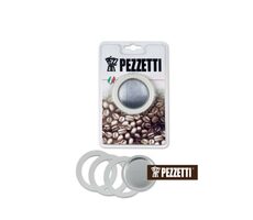 Pezzetti Dichtungsset für Aluminium Mokkakanne für 2 Tassen / Lagerverkauf
