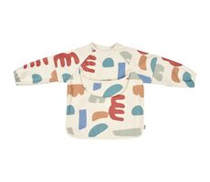 Beaba Lätzchen 2 in 1 mit abnehmbaren Ärmeln. Verspielt