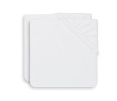 Jollein Wickelauflagenbezug 50x70cm 2 Stück Frottee Weiß