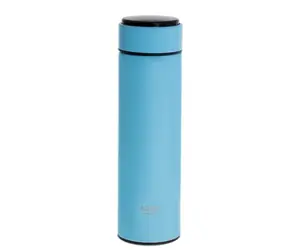 Adler AD 4506bl blau / Thermoskanne / LED-Anzeige / 473 ml