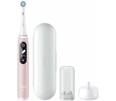 Oral-B iO Series 6N Pink Sand / Elektrische Zahnbürste / magnetisches iO / 5 Modi / AI / OLED 