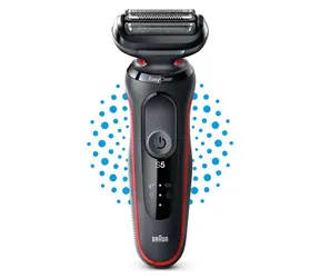 Braun 51-R1000s Wet&Dry / Rasierer / Herren / Für Bart und Gesicht / Nass- und Trockenrasur / Betrieb: 50 Min