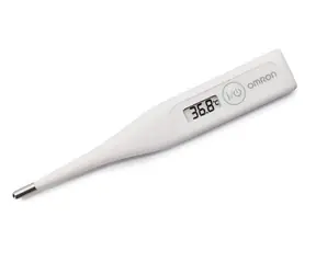 Omron MC-246-E4 weiß / Digitalthermometer / °C & °F / Speicher 