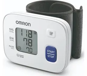 Omron RS1 weiß / Digitales Handgelenk-Tonometer / 13,5-21,5 cm / Einzelbenutzerspeicher 