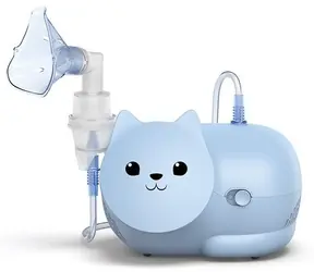 Omron Nami (C303K) blau / Kompressor-Inhalator für Kinder / Behälter 12 ml 