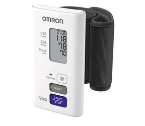 Omron NightView weiß / Tonometer am Handgelenk / Nachtmessung / 0dB 