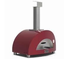 Alfa Forni Moderno 1 rot / Pizzaofen / 500°C / 60 x 40 / Holzbefeuerung 