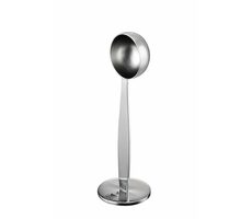 Gefu Messbecher mit Stopfer Silber / Edelstahl 