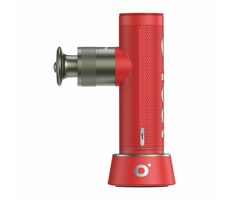 NAIPO Oyeet Nex Pro rot / Massagepistole / 8 Aufsätze / 4 Intensitätsstufen / 4x1600 mAh