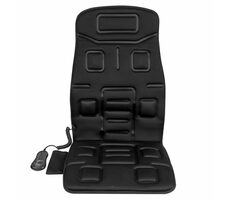 NAIPO MGC-168 schwarz / Massagematte / 4 Programme / Heizung 