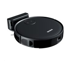 TESLA SMART Robot Vacuum AI100 schwarz / Roboterstaubsauger & Wischmopp / Abfallbehälter 300 ml / WLAN / Android & iOS
