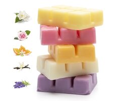 RIO Sojawachsschmelzen / Aromatherapie-Sojawachse / Lavendel / Vanille / Orangenblüte / Rose / Jasmin