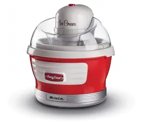 Ariete 643/00 Party Time rot / Eismaschine / 12W / 1,5L 