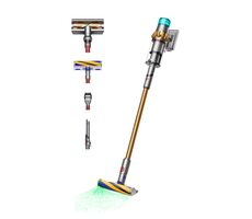 Dyson V15 Detect Absolute Gold / Stabstaubsauger / Akku / 270W / 0,76 l / 60 min