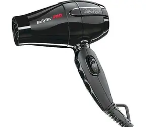 Babyliss BAB5510E schwarz / Haartrockner / 1200W / 3 Temperaturen / 2 Geschwindigkeiten / Diffusor