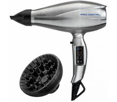 Babyliss 6000E grau / Haartrockner / 2200 W / 4 Temperaturen / 4 Geschwindigkeiten / Ionisierung / Diffusor