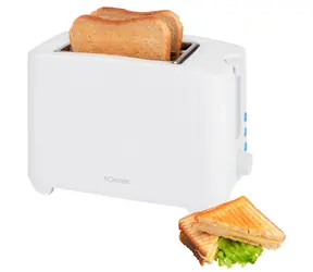 Bomann TA 6065 CB weiß / Toaster / 750W