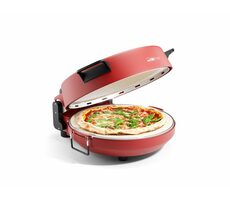 Clatronic PM 3787 rot / Pizzaofen / 1200W / Durchmesser 32 cm / bis 350°C