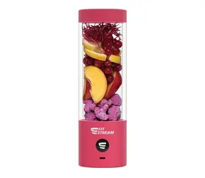 FitStream Pro tragbarer Mixer Viva Magenta / 475 ml / USB-Aufladung