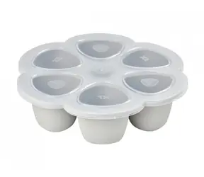 Beaba Multispender für Lebensmittel 6x150ml grau / Fassungsvermögen 900 ml (6x 150 ml)
