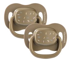 BEBECONFORT Silikon symmetrisch 2 Stk 6m+ Grün / ab 6 Monaten