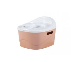 DiaperChamp Potty 3 in 1 PottyChamp Old Pink / WC-Sitzkapazität: 23 kg / Hockerkapazität: 46 kg