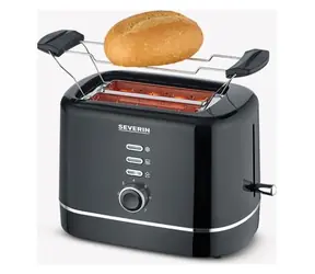 Severin AT 4321 schwarz / Toaster / 850W / 2 Schlitze