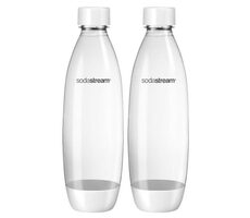 SodaStream Fuse 1l weiß 2 Stück / Flasche für SodaStream