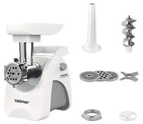 Zelmer ZMM9801B weiß / Fleischwolf / 2200W / 3,0kg-min