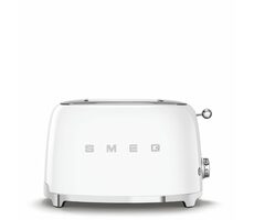 SMEG 50's Retro Style weiß / Toaster / 950 W / 2 Schlitze / 2 Toasts / 6 Bräunungsgrade 