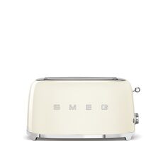 SMEG 50's Retro Style Creme / Toaster / 950 W / 2 Schlitze / 4 Toasts