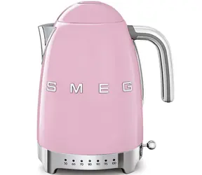 SMEG KLF04PKEU rosa / Wasserkocher / 1,7 l / 2400 W / Kabellänge 1 m