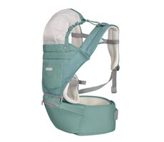 KikkaBoo Tragehilfe 3 in 1 Chloe Mesh Mint / Geeignet für Kinder von 5 Monaten bis 15 kg
