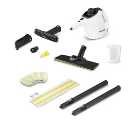 Kärcher SC 1 EasyFix 2in1 / Dampfreiniger / 1200W / Druck: 3 bar / bis zu 20m2