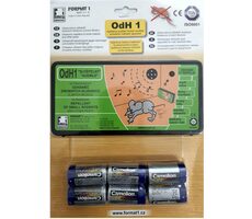 Format1 OdH1/s + Batterie - Akustischer Maus- und Zeckenvertreiber für Haus und Hütte / 100 m2