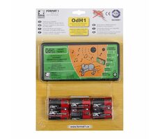 Format1 OdH1/t + Batterie - Leiser Mäuse-, Vogelscheuchen- und Zeckenvertreiber für Haus und Hütte / 100 m2