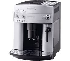 Generalüberholt - DeLonghi Magnifica ESAM 3200.S silber / Kaffeevollautomat / 1450 W / 15 bar / 1,8 l / Behälter 200 g / generalüberholt